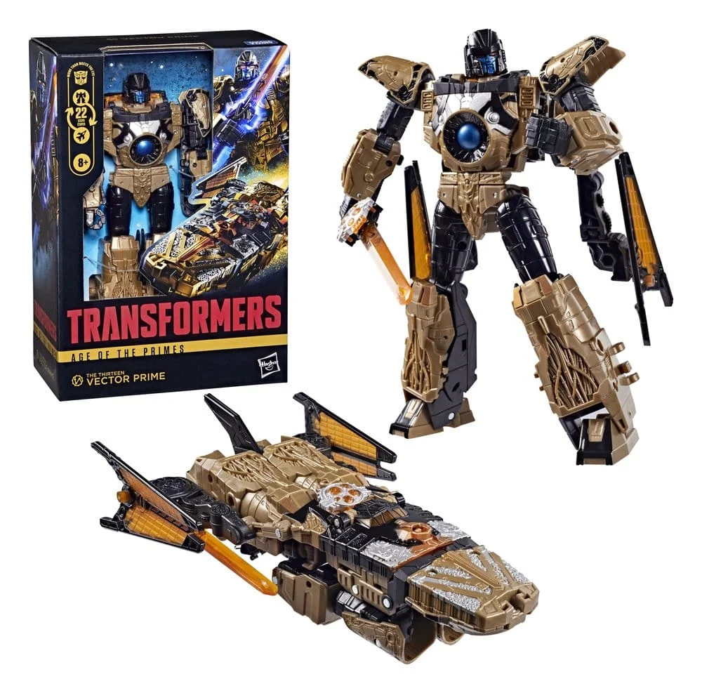 Transformers Age of the Primes Voyager Class Action Figure The Thirteen Vector Prime 18 cm 3 Hasbro Transformers Age of the Primes Voyager Class Action Figure The Thirteen Vector Prime 18 cm bilde 3