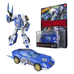 Hasbro Transformers x Hot Wheels Collaborative Deluxe Class Action Figure El Segundo Coupe 13 cm bilde 3