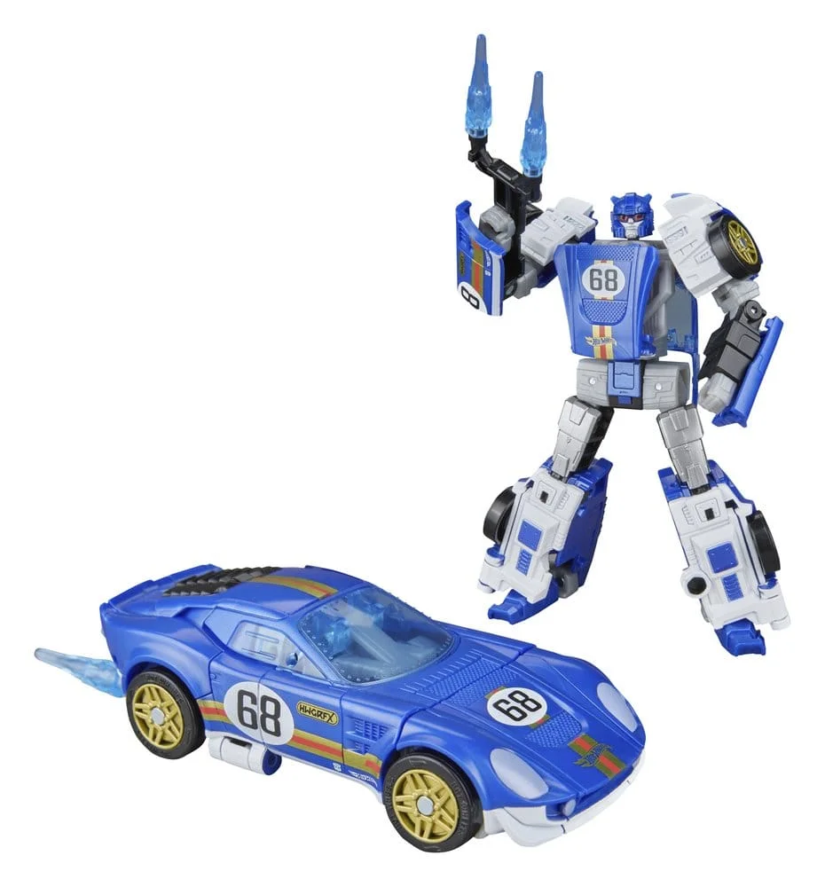Transformers Collaborative Hot Wheels x Transformers El Segundo Coupe Deluxe Class Actionfigur 12,5 cm 4 Hasbro Transformers x Hot Wheels Collaborative Deluxe Class Action Figure El Segundo Coupe 13 cm bilde 5