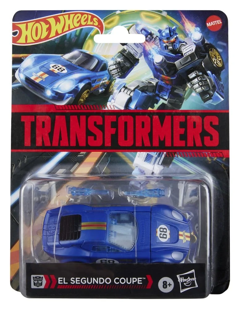 Transformers Collaborative Hot Wheels x Transformers El Segundo Coupe Deluxe Class Actionfigur 12,5 cm 5 Hasbro Transformers x Hot Wheels Collaborative Deluxe Class Action Figure El Segundo Coupe 13 cm bilde 6