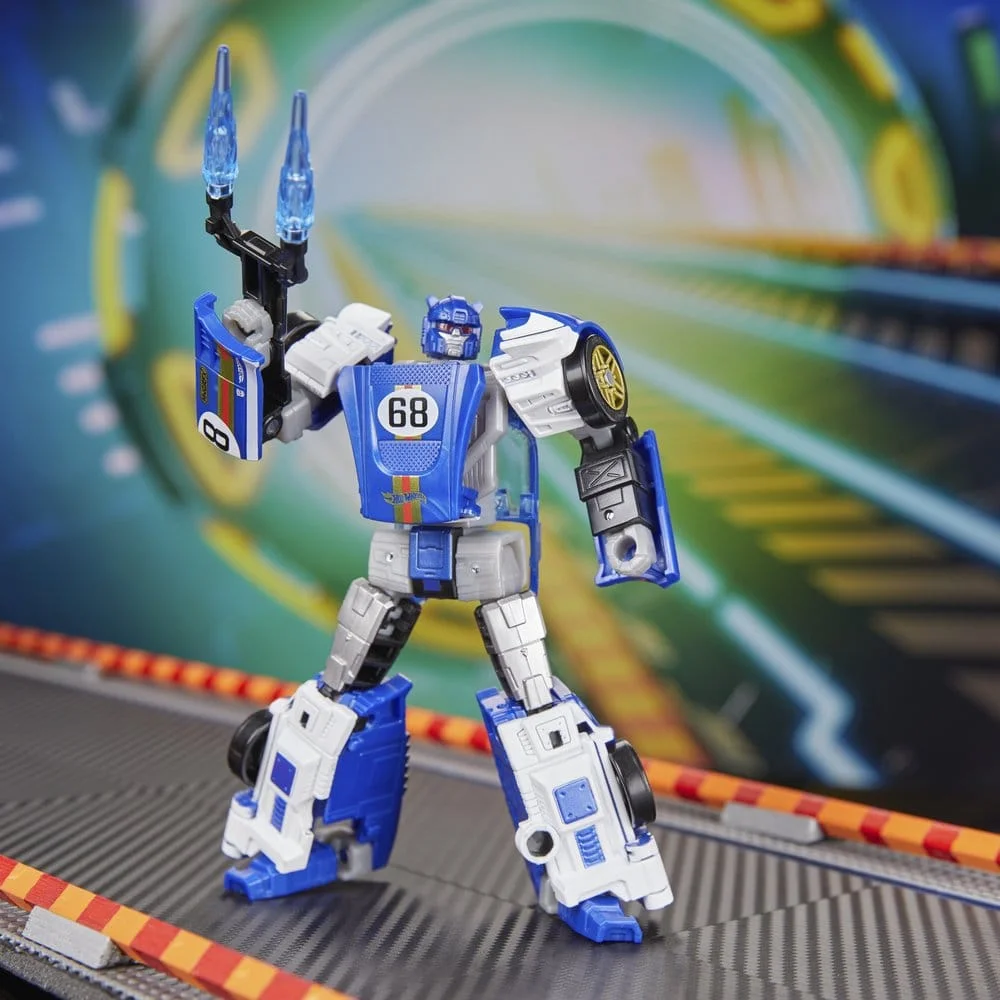 Transformers Collaborative Hot Wheels x Transformers El Segundo Coupe Deluxe Class Actionfigur 12,5 cm 7 Hasbro Transformers x Hot Wheels Collaborative Deluxe Class Action Figure El Segundo Coupe 13 cm bilde 7
