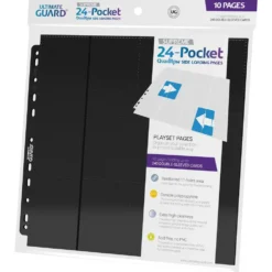 Ha Det Gøy med KanonCon 15 Ultimate Guard Ultimate Guard 24-Pocket QuadRow Pages Side-Loading (10) - Black bilde 2