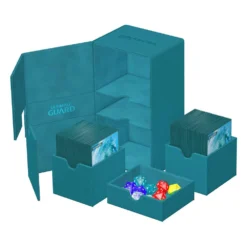 Ultimate Guard Twin Flip'n'Tray 200+ Xenoskin - Petrol 12 Ultimate Guard Ultimate Guard Twin Flip'n'Tray 200+ Xenoskin - Petrol bilde 5