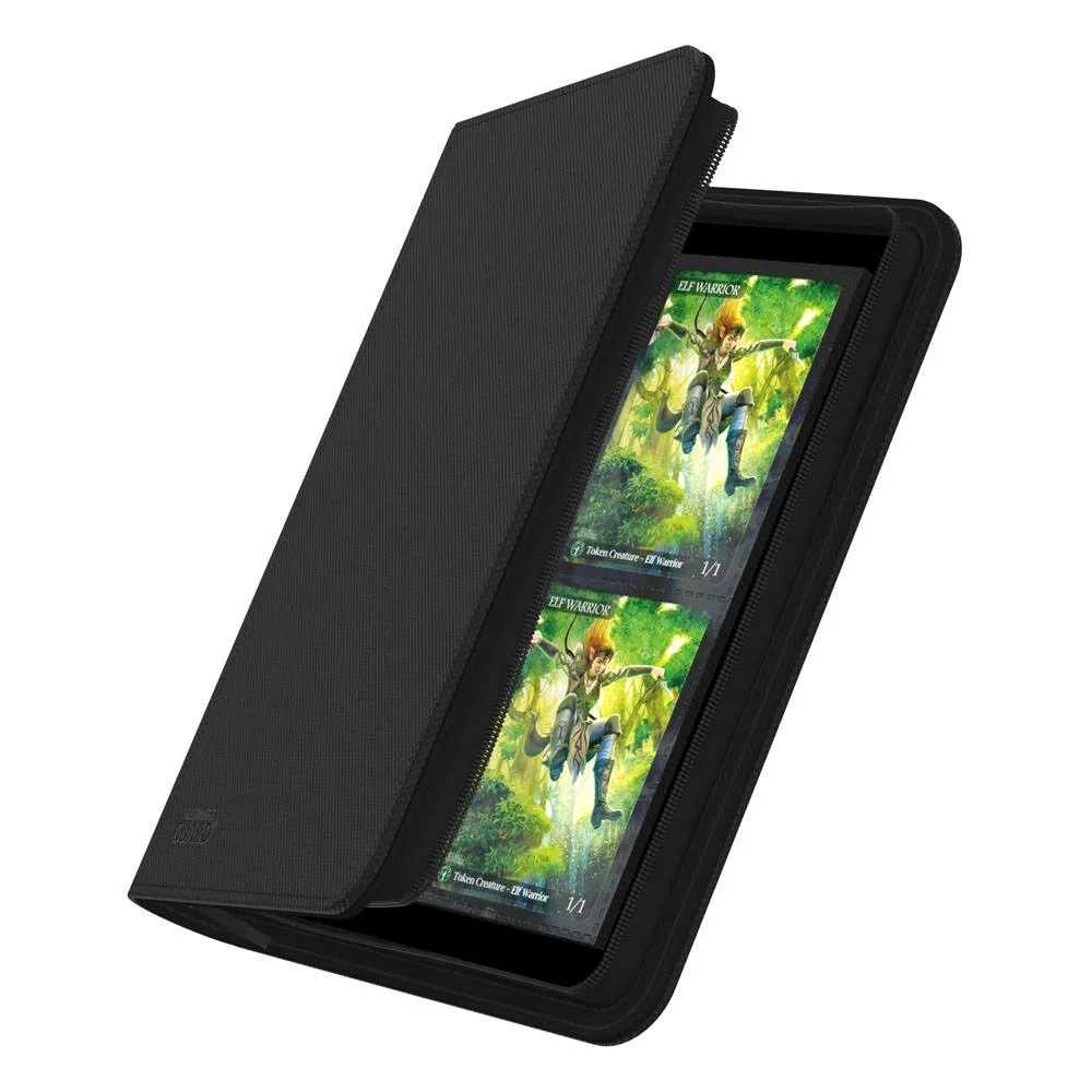 Ultimate Guard Zipfolio 160 8-Pocket Xenoskin - Black 2 Ultimate Guard Ultimate Guard Zipfolio 160 8-Pocket Xenoskin - Black bilde 2
