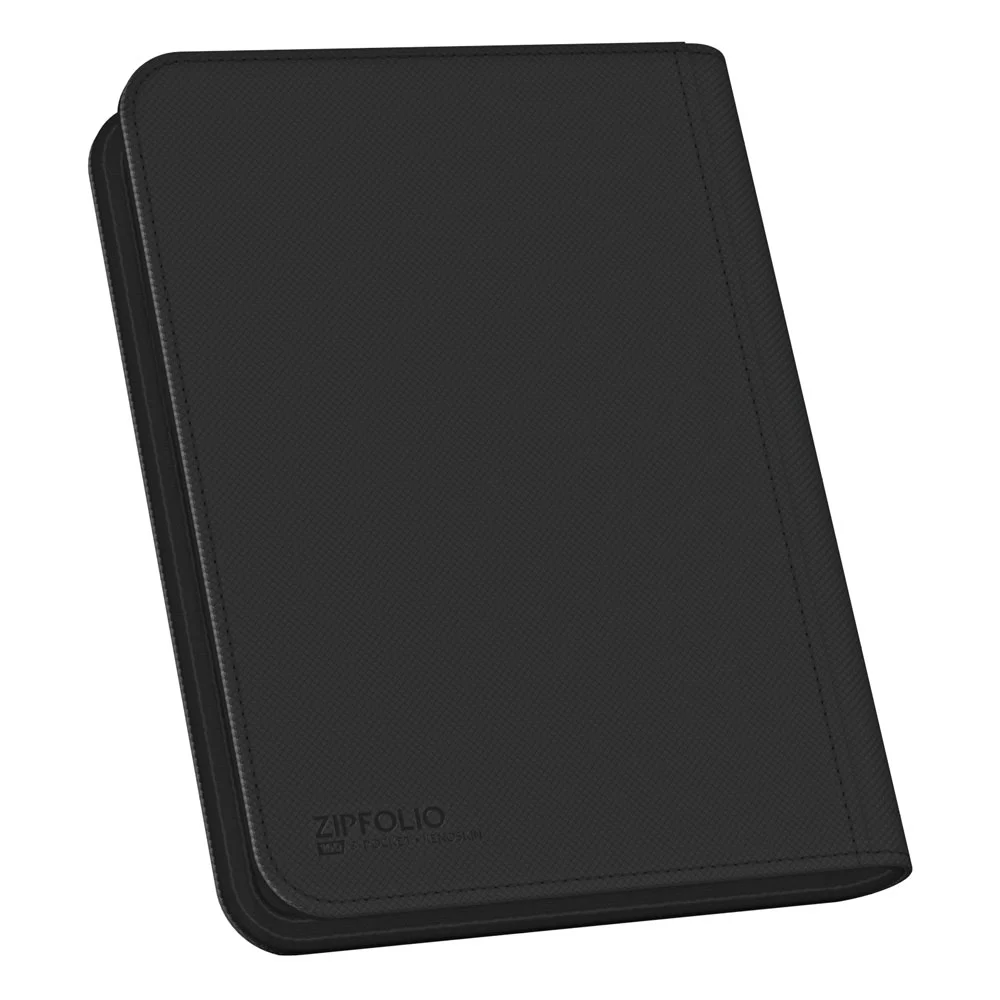 Ultimate Guard Zipfolio 160 8-Pocket Xenoskin - Black 4 Ultimate Guard Ultimate Guard Zipfolio 160 8-Pocket Xenoskin - Black bilde 4