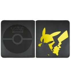 Ultra Pro Elite Series Pikachu 12-Pocket Zippered PRO-Binder for Pokemon