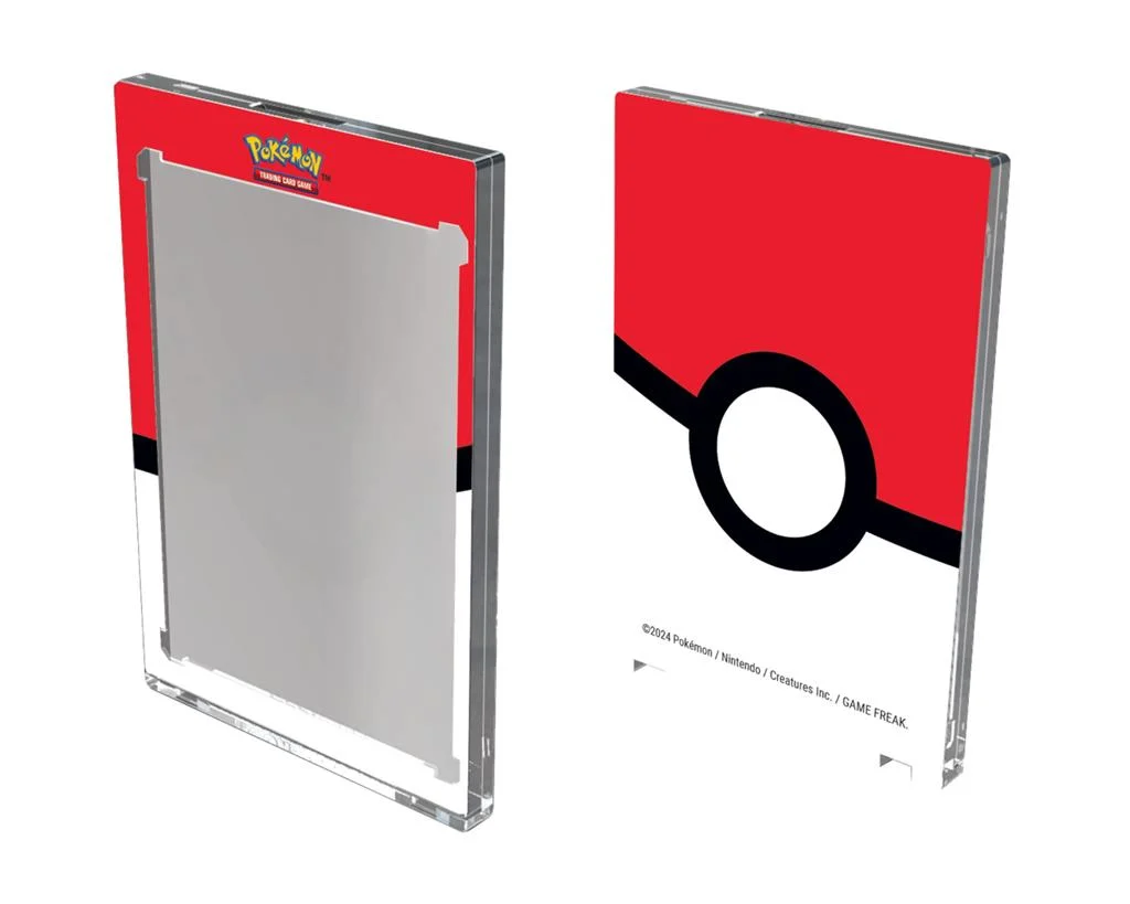 Ultra Pro ONE-TOUCH Edge Poké Ball Magnetisk Kortholder 35pt for Pokemon 1 Ultra Pro ONE-TOUCH Edge Poké Ball Magnetisk Kortholder 35pt for Pokemon