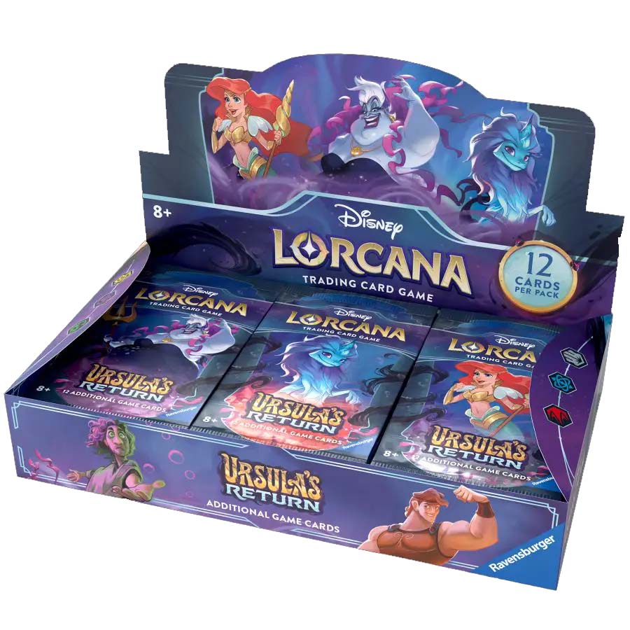 Disney Lorcana: Ursula's Return Booster Display 1 Disney Lorcana: Ursula's Return Booster Display