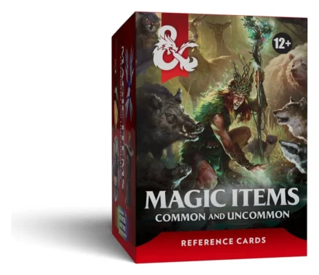 Wizards of the Coast Dungeons & Dragons RPG Reference Cards - Magic Items (Common and Uncommon) *English Version*
