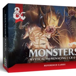 Ha Det Gøy med KanonCon 29 Wizards of the Coast Dungeons & Dragons RPG Reference Cards: Monsters (Mystical and Menacing) *English Version*