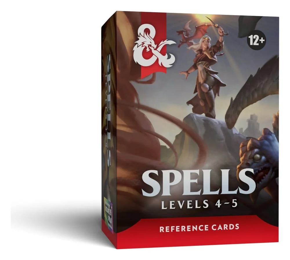 Dungeons & Dragons RPG Reference Cards: Spells (Levels 4-5) *English Version* 1 Wizards of the Coast Dungeons & Dragons RPG Reference Cards: Spells (Levels 4-5) *English Version*