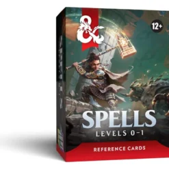 Ha Det Gøy med KanonCon 21 Wizards of the Coast Dungeons & Dragons RPG Reference Cards: Spells (Levels 0-1) *English Version*