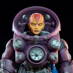 Cosmic Legions: OxKrewe Book One Thraxxon Actionfigur Uularia Speer (Deluxe)