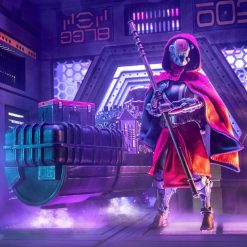 Cosmic Legions: Outpost Zaxxius Actionfigur Kalian Shunn 15 cm 18 Cosmic Legions: Outpost Zaxxius Actionfigur Kalian Shunn 15 cm