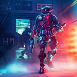 Cosmic Legions: Outpost Zaxxius Actionfigur T.U.5.C.C. Pilot 15 cm