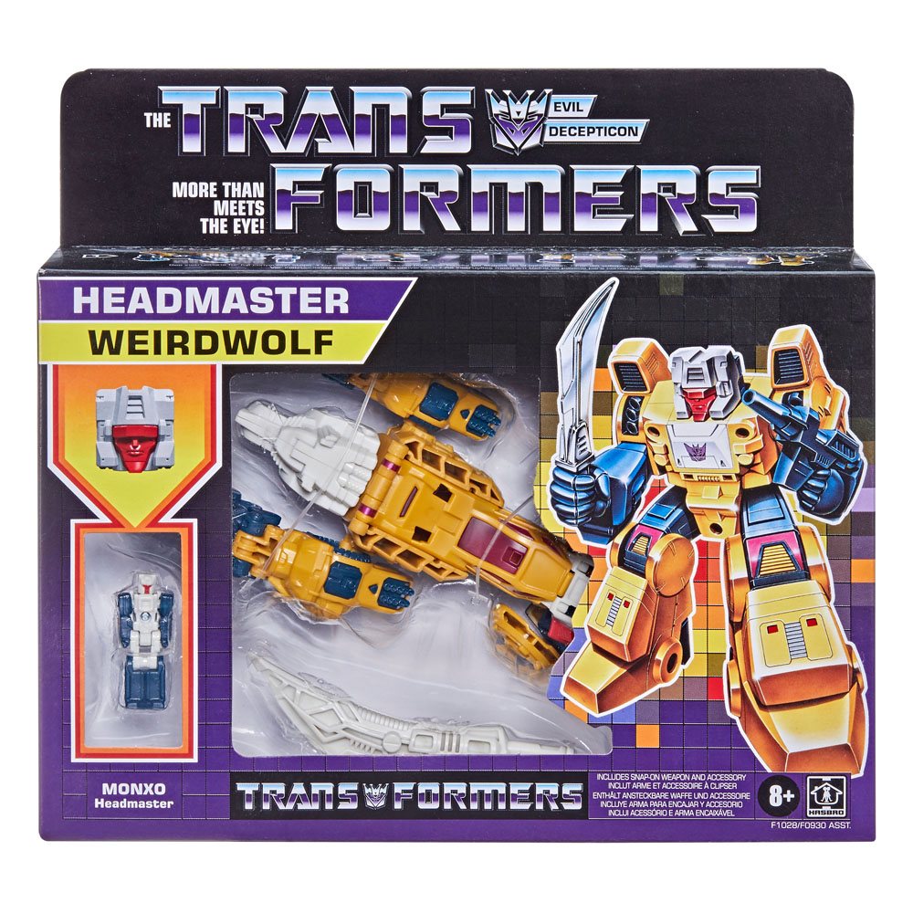 Transformers Generations Retro Headmaster Weirdwolf 1 Transformers Generations Retro Headmaster Weirdwolf