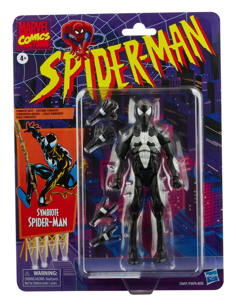 Marvel Legends - Spider-man Retro Collection - Symbiote Spider-man 7 Marvel Legends - Spider-man Retro Collection - Symbiote Spider-man - Bilde 7
