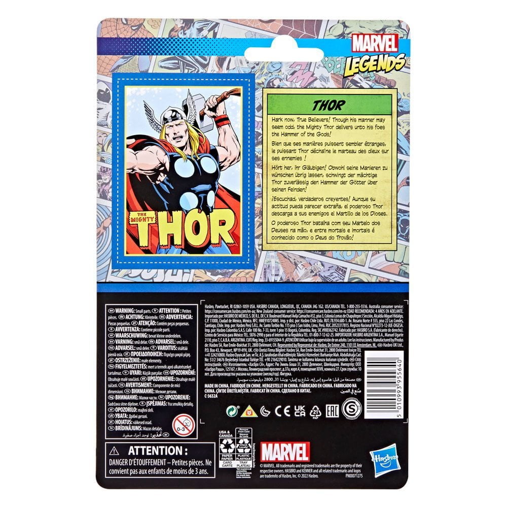 Marvel Legends Retro 3,75 Collection - Wave 6 - The Mighty Thor 4 Marvel Legends Retro 3,75 Collection - Wave 6 - The Mighty Thor - Bilde 4