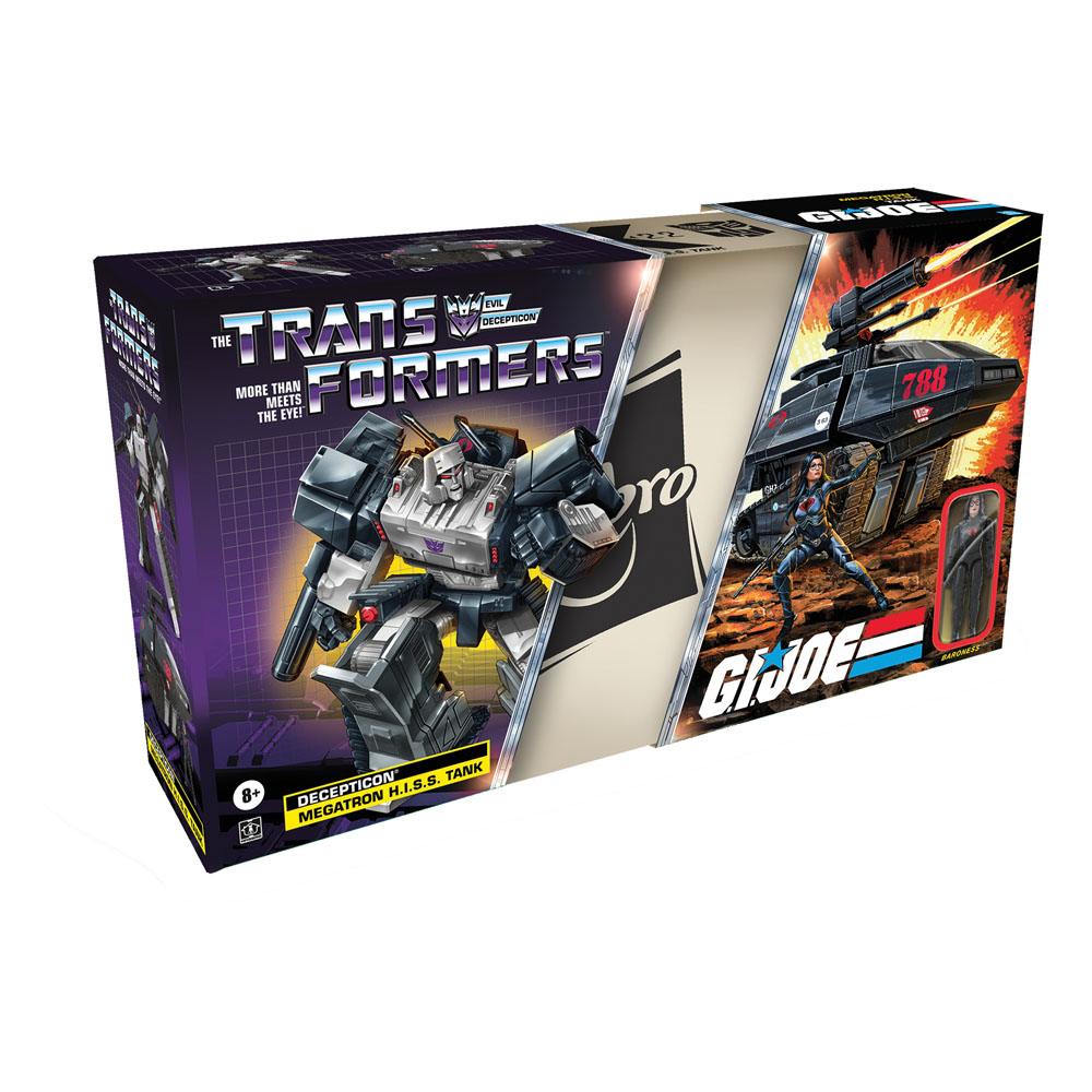 Transformers Collaborative G.I. Joe Mash-Up Megatron H.I.S.S. Tank with Cobra Baroness Figure 1 Transformers Collaborative G.I. Joe Mash-Up Megatron H.I.S.S. Tank with Cobra Baroness Figure