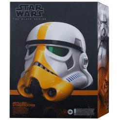 Star Wars: The Mandalorian Black Series Electronic Helmet Artillery Stormtrooper