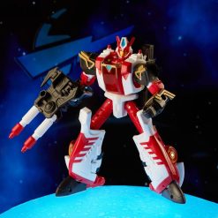 Transformers Generations Legacy Voyager Class Action Figure Velocitron Speedia 500 Collection: Cybertron Universe Override 18 cm