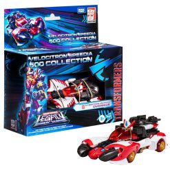 Transformers Generations Legacy Voyager Class Action Figure Velocitron Speedia 500 Collection: Cybertron Universe Override 18 cm