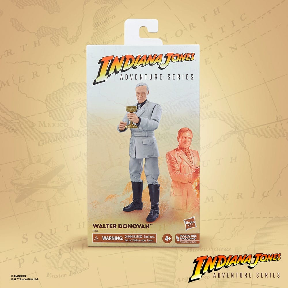 Indiana Jones Adventure Series Actionfigur Walter Donovan (Indiana Jones and the Last Crusade) 15 cm 2 Indiana Jones Adventure Series Actionfigur Walter Donovan (Indiana Jones and the Last Crusade) 15 cm - Bilde 2