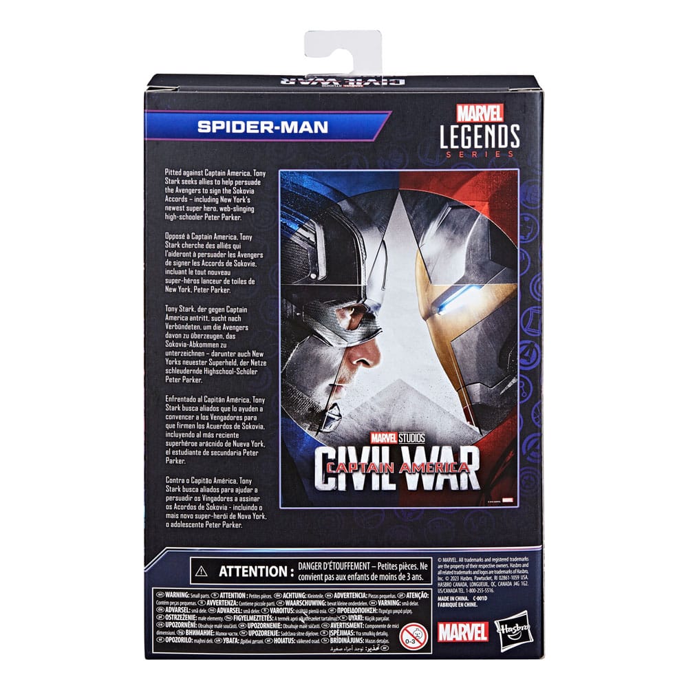 The Infinity Saga Marvel Legends Action Figure Spider-Man (Captain America: Civil War) 15 cm 8 The Infinity Saga Marvel Legends Action Figure Spider-Man (Captain America: Civil War) 15 cm - Bilde 8