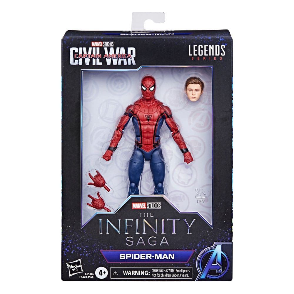 The Infinity Saga Marvel Legends Action Figure Spider-Man (Captain America: Civil War) 15 cm 9 The Infinity Saga Marvel Legends Action Figure Spider-Man (Captain America: Civil War) 15 cm - Bilde 9