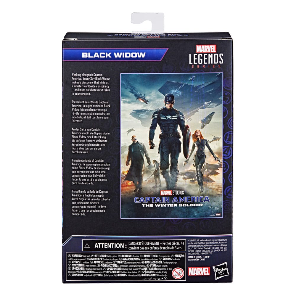The Infinity Saga Marvel Legends Action Figure Black Widow (Captain America: The Winter Soldier) 15 cm 7 The Infinity Saga Marvel Legends Action Figure Black Widow (Captain America: The Winter Soldier) 15 cm - Bilde 7