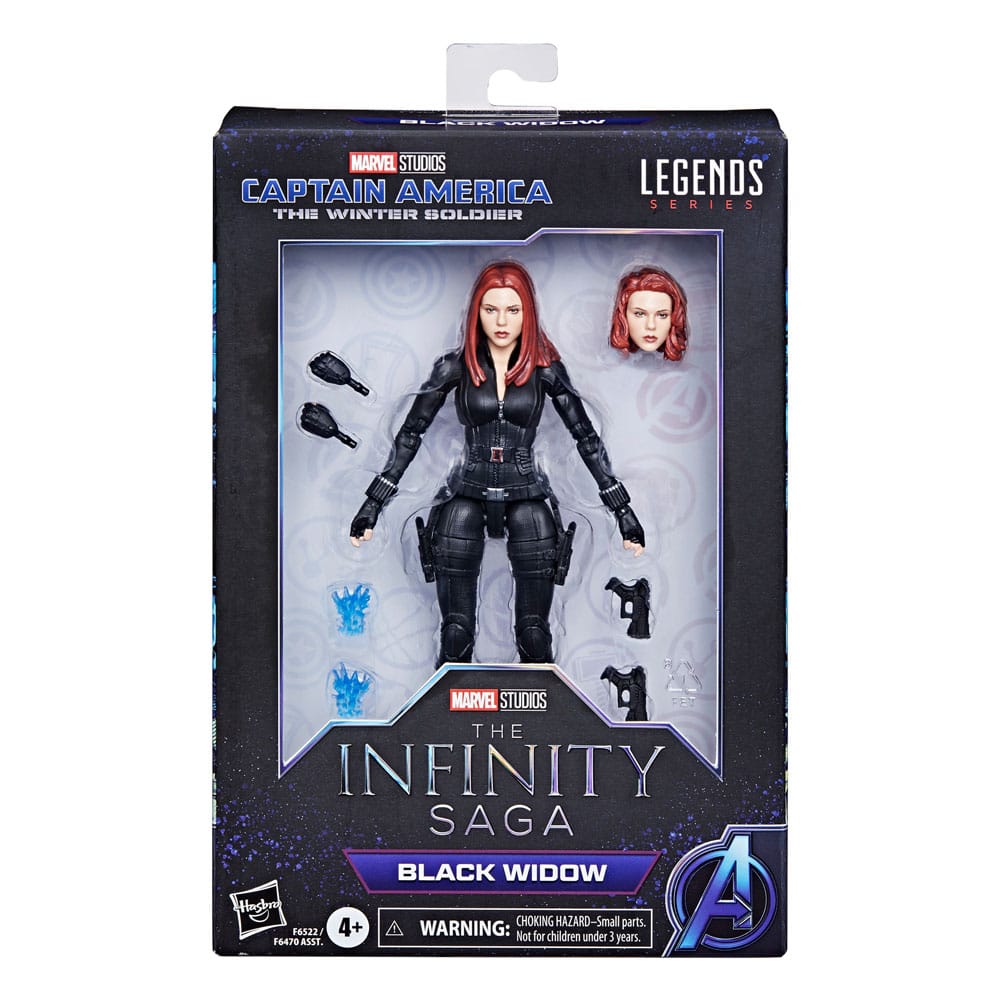 The Infinity Saga Marvel Legends Action Figure Black Widow (Captain America: The Winter Soldier) 15 cm 8 The Infinity Saga Marvel Legends Action Figure Black Widow (Captain America: The Winter Soldier) 15 cm - Bilde 8