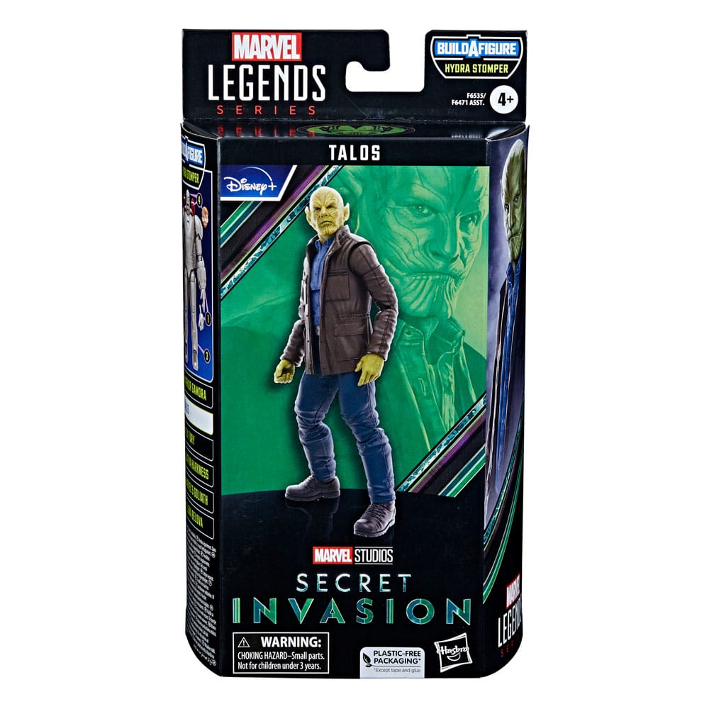 Secret Invasion Marvel Legends Action Figure Talos (BAF: Hydra Stomper) 15 cm 8 Secret Invasion Marvel Legends Action Figure Talos (BAF: Hydra Stomper) 15 cm - Bilde 8