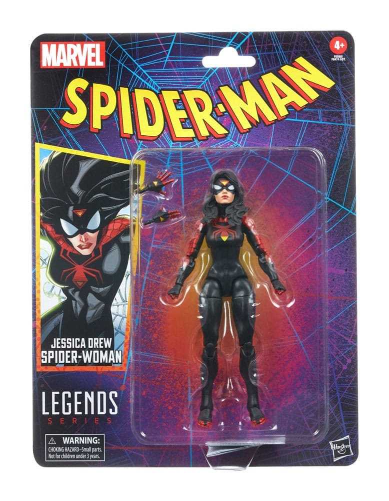 Spider-Man Marvel Legends Retro Collection Actionfigur Jessica Drew Spider-Woman 15 cm 10 Spider-Man Marvel Legends Retro Collection Actionfigur Jessica Drew Spider-Woman 15 cm - Bilde 10