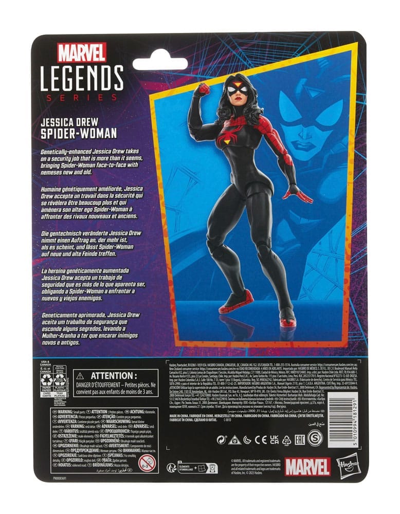Spider-Man Marvel Legends Retro Collection Actionfigur Jessica Drew Spider-Woman 15 cm 11 Spider-Man Marvel Legends Retro Collection Actionfigur Jessica Drew Spider-Woman 15 cm - Bilde 11