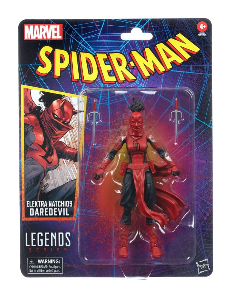 Spider-Man Marvel Legends Retro Collection Actionfigur Elektra Natchios Daredevil 15 cm 10 Spider-Man Marvel Legends Retro Collection Actionfigur Elektra Natchios Daredevil 15 cm - Bilde 10