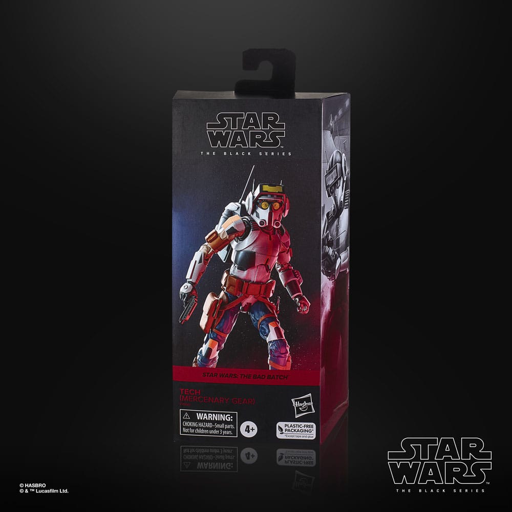 Star Wars: The Bad Batch Black Series Action Figure Tech (Mercenary Gear) 15 cm 2 Star Wars: The Bad Batch Black Series Action Figure Tech (Mercenary Gear) 15 cm - Bilde 2