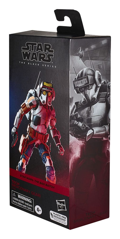 Star Wars: The Bad Batch Black Series Action Figure Tech (Mercenary Gear) 15 cm 14 Star Wars: The Bad Batch Black Series Action Figure Tech (Mercenary Gear) 15 cm - Bilde 14