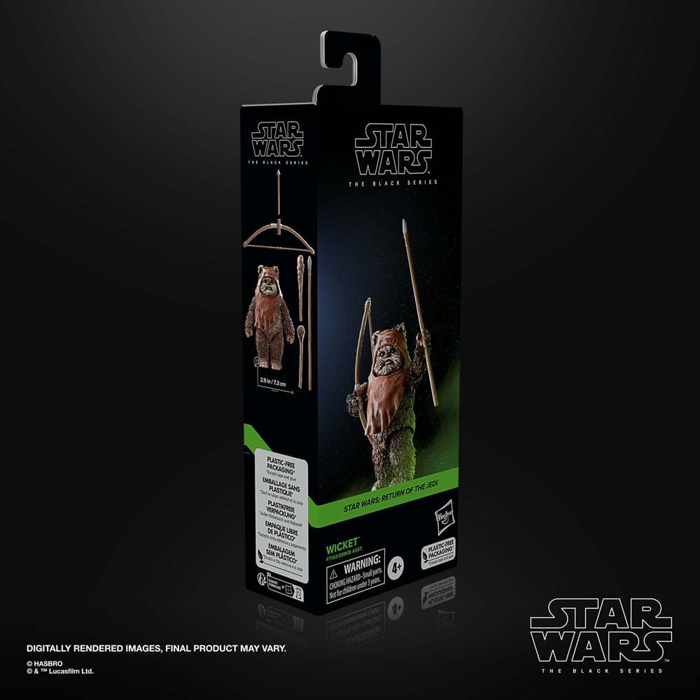 Star Wars Episode VI Black Series Action Figure Wicket 15 cm 2 Star Wars Episode VI Black Series Action Figure Wicket 15 cm - Bilde 2