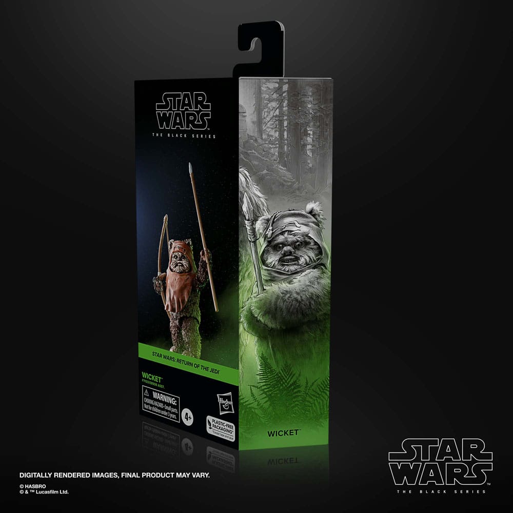Star Wars Episode VI Black Series Action Figure Wicket 15 cm 4 Star Wars Episode VI Black Series Action Figure Wicket 15 cm - Bilde 4