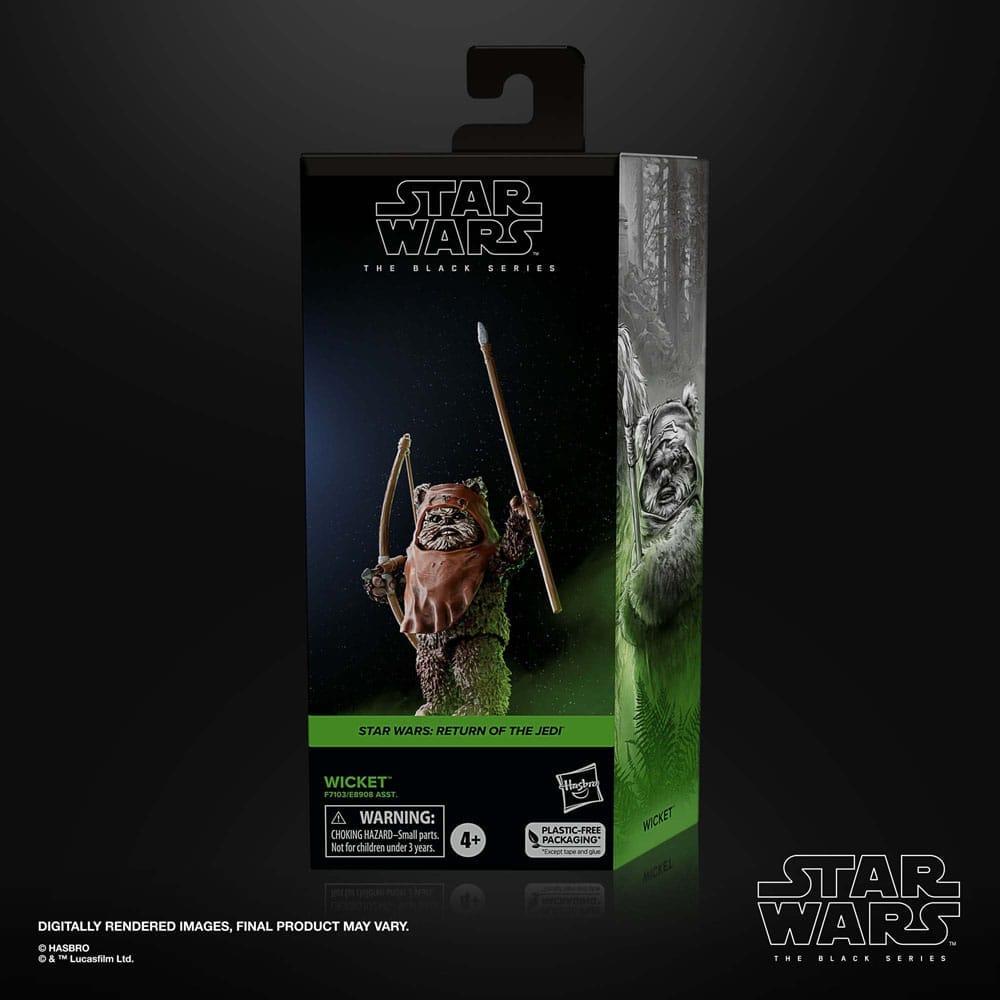 Star Wars Episode VI Black Series Action Figure Wicket 15 cm 6 Star Wars Episode VI Black Series Action Figure Wicket 15 cm - Bilde 6