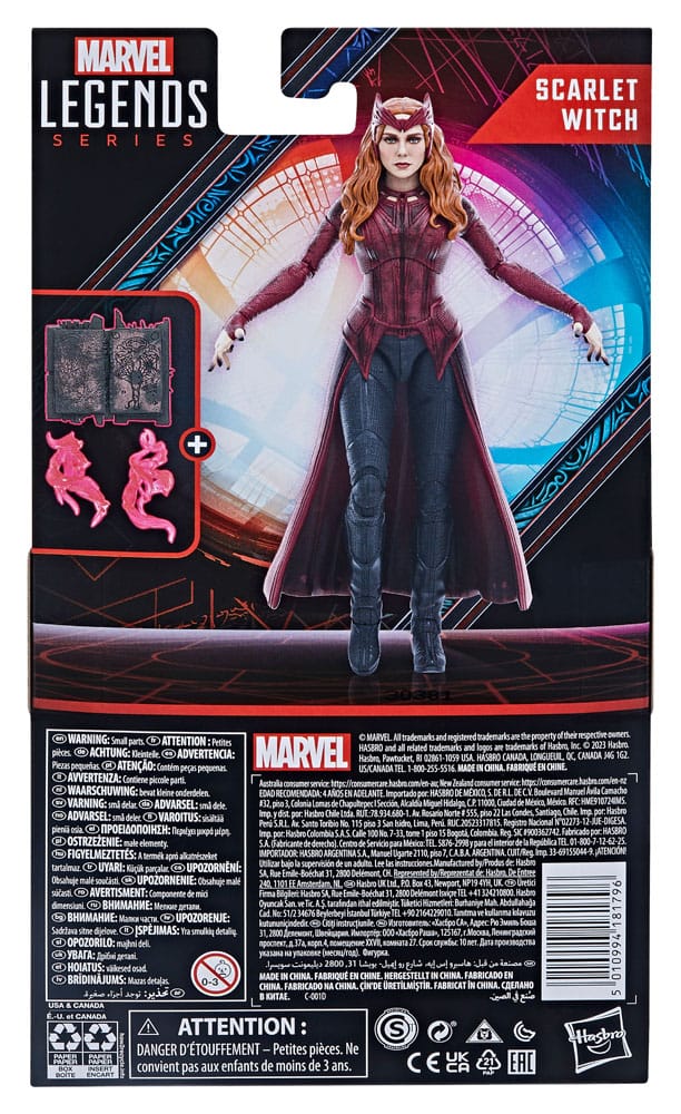 Doctor Strange in the Multiverse of Madness Marvel Legends Action Figure Scarlet Witch 15 cm 10 Doctor Strange in the Multiverse of Madness Marvel Legends Action Figure Scarlet Witch 15 cm - Bilde 10