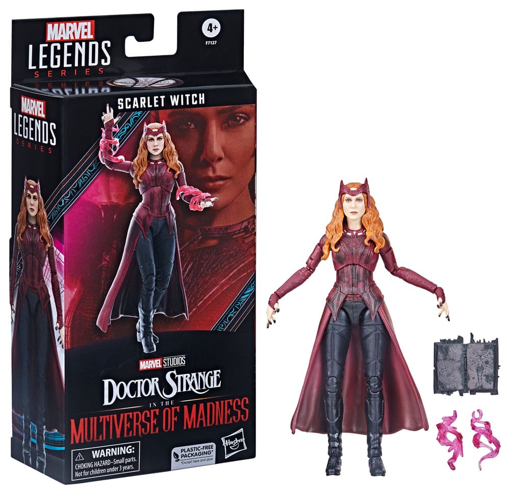 Doctor Strange in the Multiverse of Madness Marvel Legends Action Figure Scarlet Witch 15 cm 11 Doctor Strange in the Multiverse of Madness Marvel Legends Action Figure Scarlet Witch 15 cm - Bilde 11