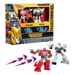 The Transformers: The Movie Buzzworthy Bumblebee Studio Series Action Figure 2-Pack 86-24BB Ironhide (Voyager Class) & 86-20BB Prowl (Deluxe Class) 7 The Transformers: The Movie Buzzworthy Bumblebee Studio Series Action Figure 2-Pack 86-24BB Ironhide (Voyager Class) & 86-20BB Prowl (Deluxe Class)