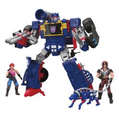 Transformers x G.I. Joe Action Figures Decepticon Soundwave Dreadnok Thunder Machine with Zarana & Zartan - Bilde 2