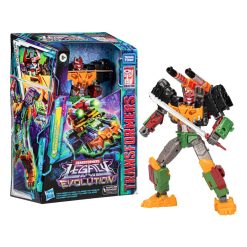 Transformers Generations Legacy Evolution Voyager Class Action Figure Comic Universe Bludgeon 18 cm