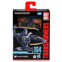 Transformers: Rise of the Beasts Generations Studio Series Deluxe Class Action Figure 104 Nightbird 11 cm