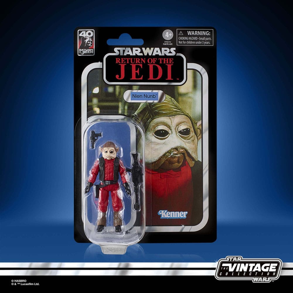 Star Wars Episode VI 40th Anniversary Vintage Collection Action Figure Nien Nunb 10 cm 17 Star Wars Episode VI 40th Anniversary Vintage Collection Action Figure Nien Nunb 10 cm - Bilde 17