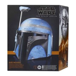 Star Wars: The Mandalorian Black Series Electronic Helmet Axe Woves