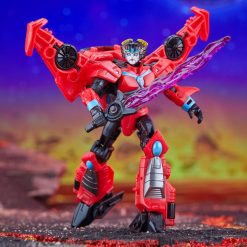 Transformers Generations Legacy United Deluxe Class Action Figure Cyberverse Universe Windblade 14 cm - Bilde 4