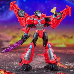 Transformers Generations Legacy United Deluxe Class Action Figure Cyberverse Universe Windblade 14 cm - Bilde 5